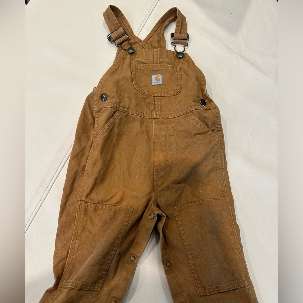 NWOT Carhartt toddler overalls 24 months